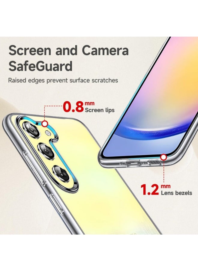 Protect PROTECT Back Case Clear Case for Samsung Galaxy A26 with HydroGel Screen Protector | Full Body Case Transparent Phone Case
Model: LSAMA26  - Image 2