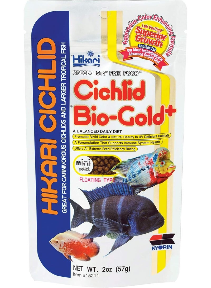 هيكاري طعام أسماك هيكاري سيشليد بيو-جولد + حبيبات صغيرة عائمة (57 جرام) - Image 1
