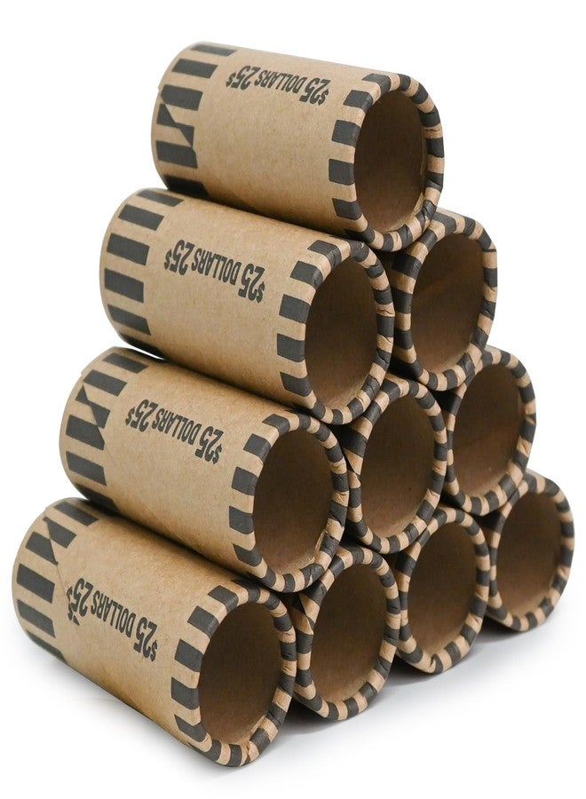 L LIKED 49 PCS Preformed Coin Wrappers Rolls -1 Dollars - Image 1