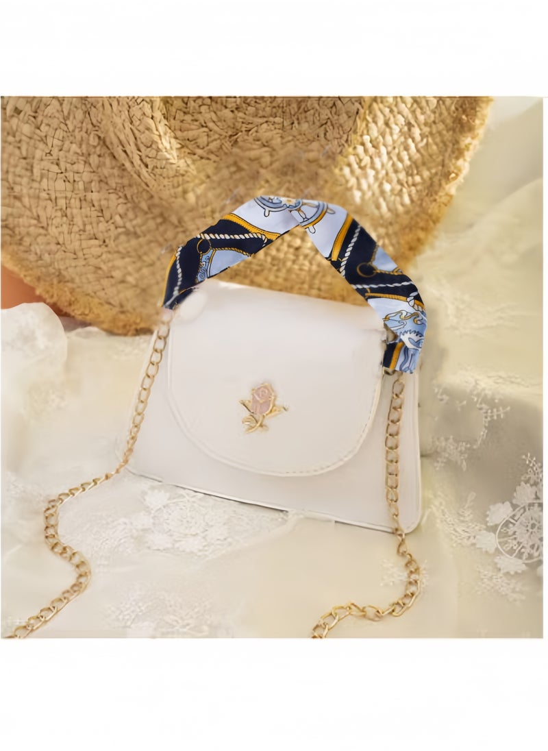 Generic New Scarf Bag Fashion Handbag Hand Shoulder Bag Suitable for College Students 