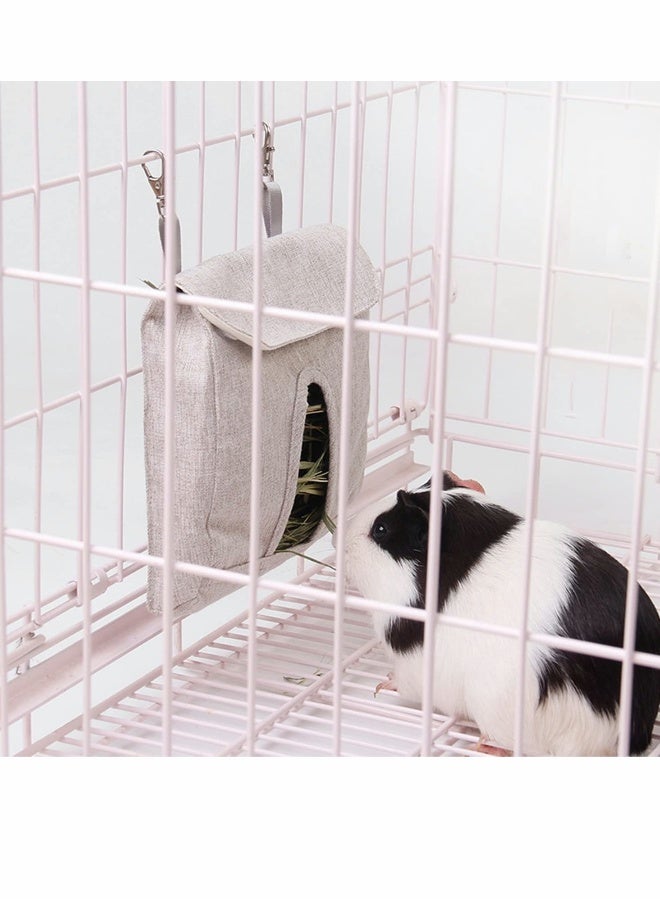 حقيبة تغذية القش للأرانب، حقيبة تغذية لGuinea Bunny، حقيبة تغذية القش لGuinea، حقيبة تخزين تغذية الأرانب المصنوعة من القماش - Image 2