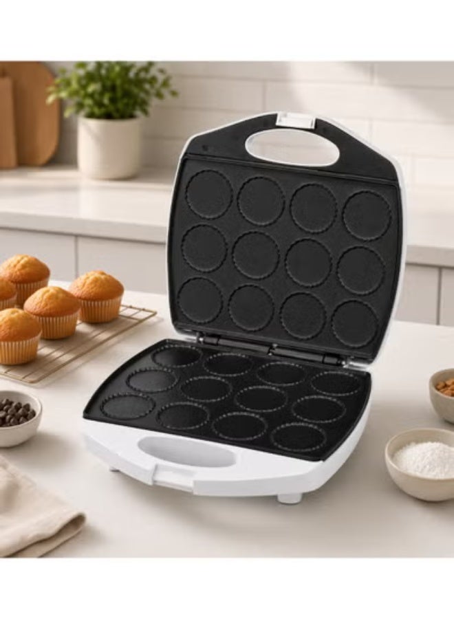Nova NT-198C Cookie Maker 1400W, 12-Piece Electric Cookie Maker Machine, Non-Stick Cooking Plates, Cool-Touch Handle, Homemade Cookie Baking Machine for Snacks & Desserts - Image 4