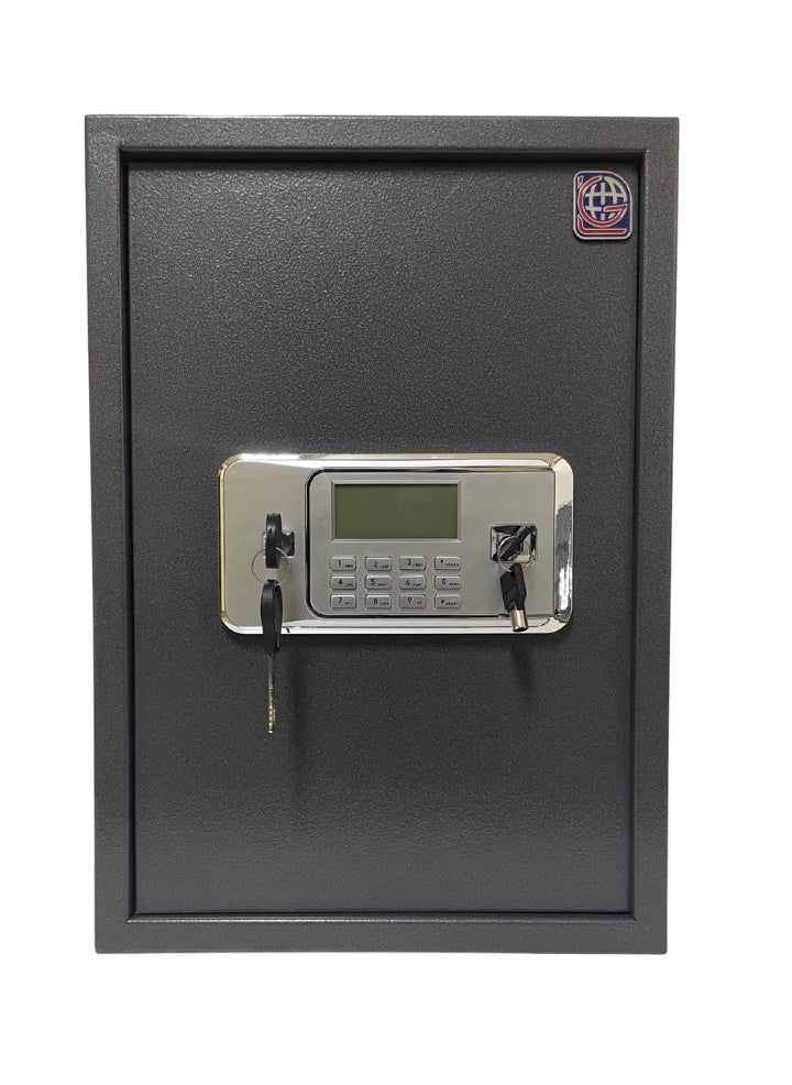LOTFY GROUP LG Safebox Code- 50BLT- 50*35*31CM- Black Gray Colour- Home Office Safe Box- Digital Display, Electronic Lock- Dual Key Lock  - Image 2