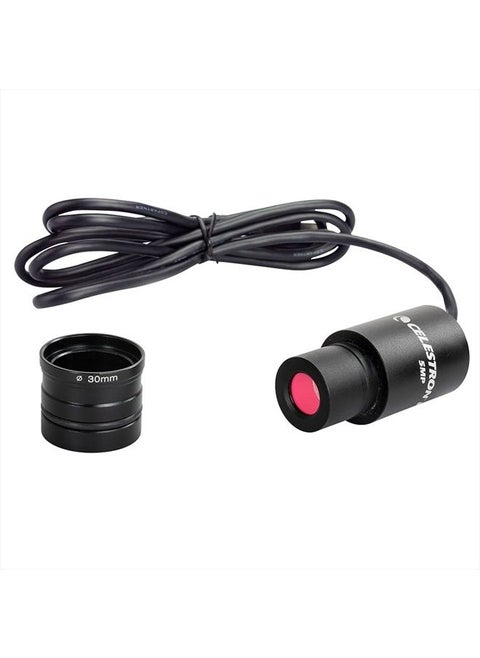 – 5MP CMOS Digital USB Microscope Imager – Digital Camera Captures Hi-Res Images and 30FPS Video – Perfect for Science Education and Classroom – Compatible with Mac OS and Windows