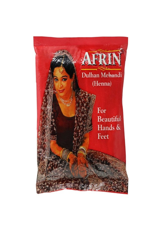 Afrin Dulhan Hair Mehendi (250 gm)|Natural Herbal Henna Powder for Hair Coloring, Conditioning & Shine|100% Herbal Hair Dye - Image 2