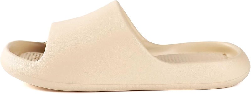 GETOEU Shower Shoes for Women and Men Massage Slide Sandals Soft Cushioned Anti-Slip Pool Slides Comfort Arch Support Quick Drying Shower Shoes with Drain Holes Bathroom Slides Slippers - Image 2