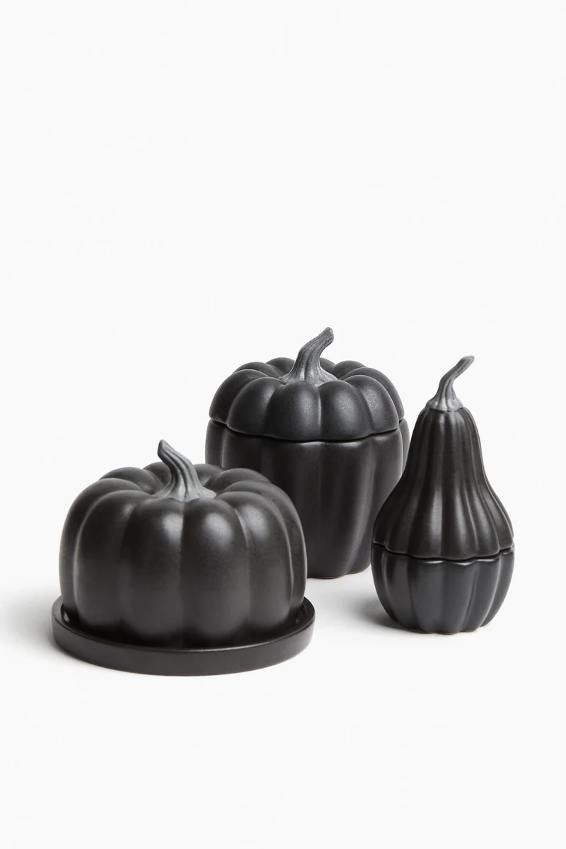 H&M Stoneware butter dish