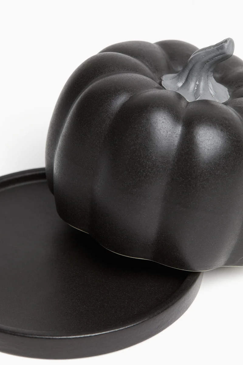 H&M Stoneware butter dish