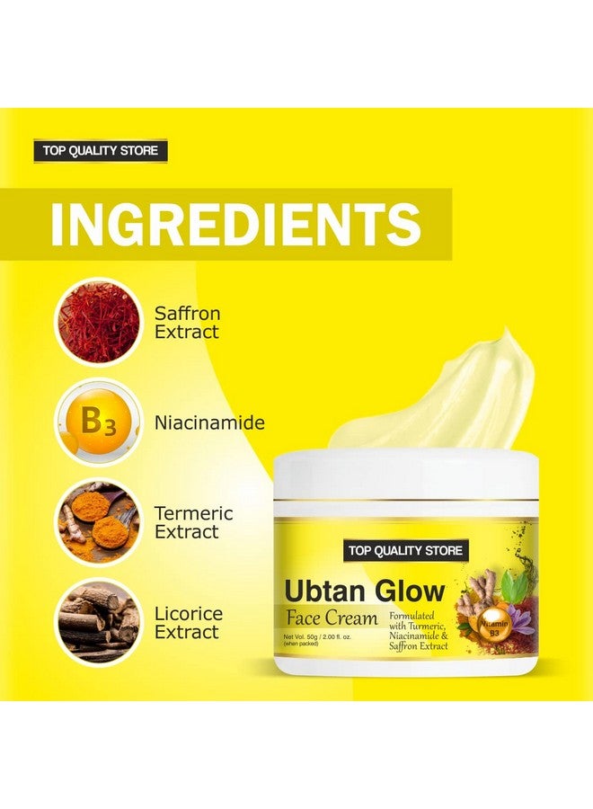 Top Quality Store Ubtan face cream Deep Moisturization For Radiant Glowing Skin, Helps Reduce Wrinkles & Fine Lines - Image 3