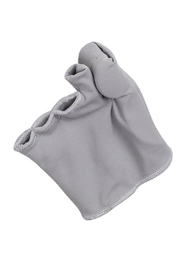 Light Grey Bunion Corrector Toe Straightener Separator Breathable Comfort Unisex 1pc - Image 1