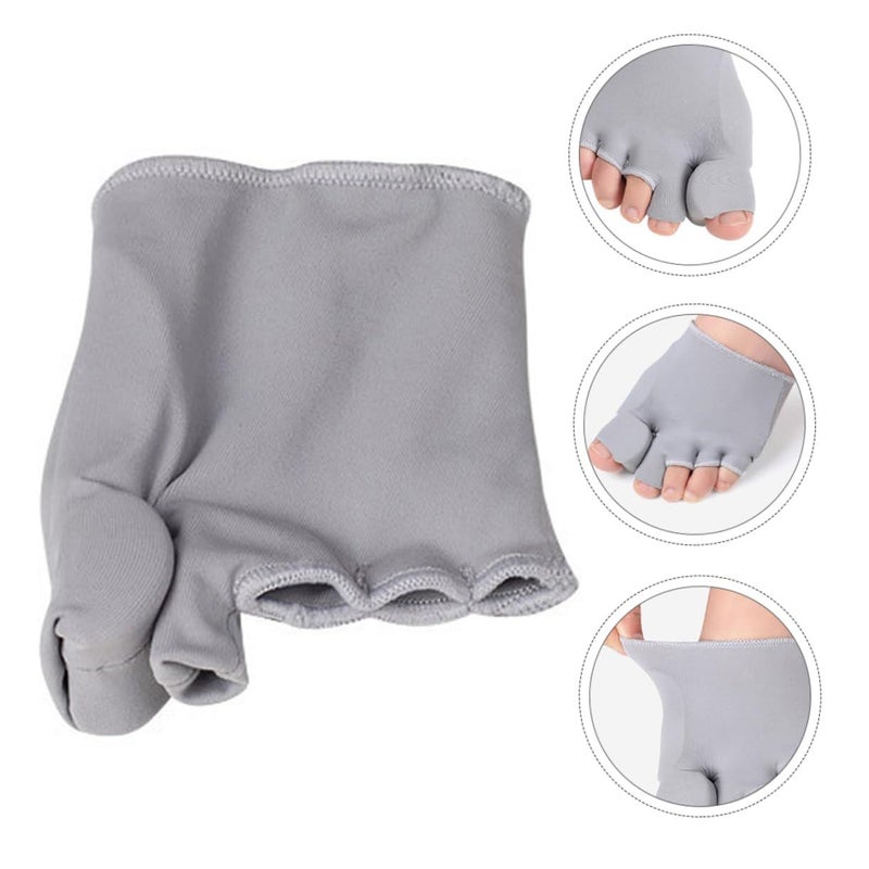 Light Grey Bunion Corrector Toe Straightener Separator Breathable Comfort Unisex 1pc - Image 3