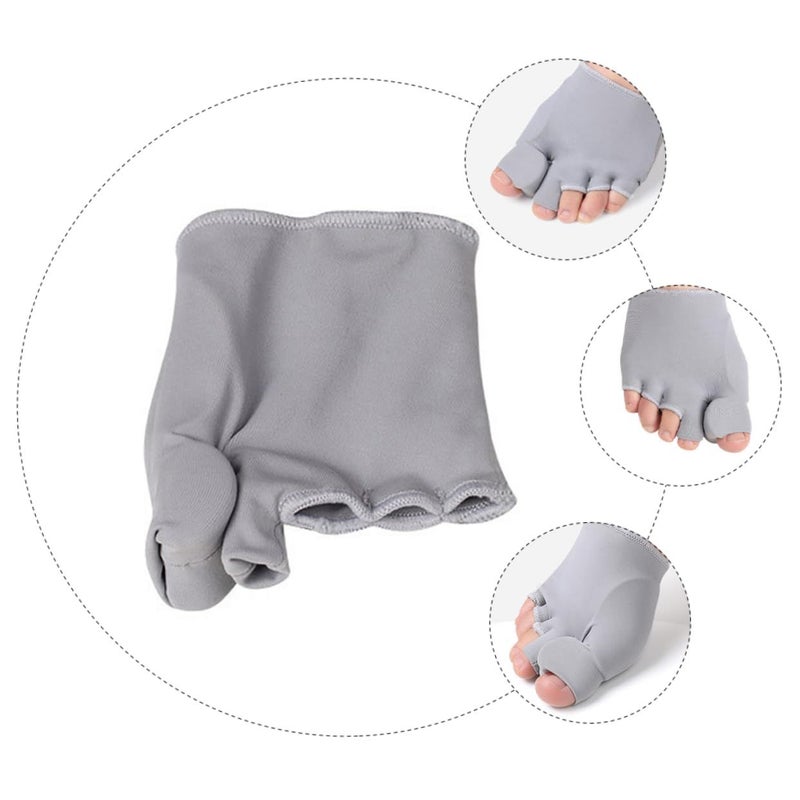 Light Grey Bunion Corrector Toe Straightener Separator Breathable Comfort Unisex 1pc - Image 5