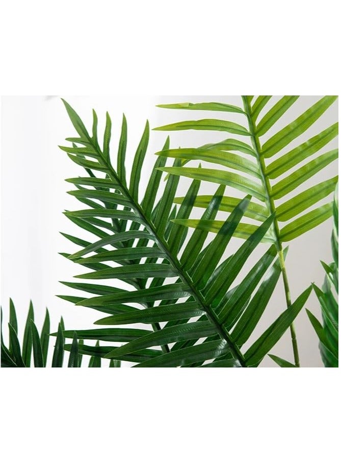 SKY-TOUCH Artificial Tree Fake Plants, 120cm Areca Palm Fake Trees Faux Plants Indoor Realistic Plants for Office Home Room Store Decor  - Image 2