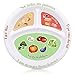 Eaasty Diabetic Portion Control Plate Melamine Divided Plates for Adults with Protein, Carbs and Vegetables Diet Plate - Image 2