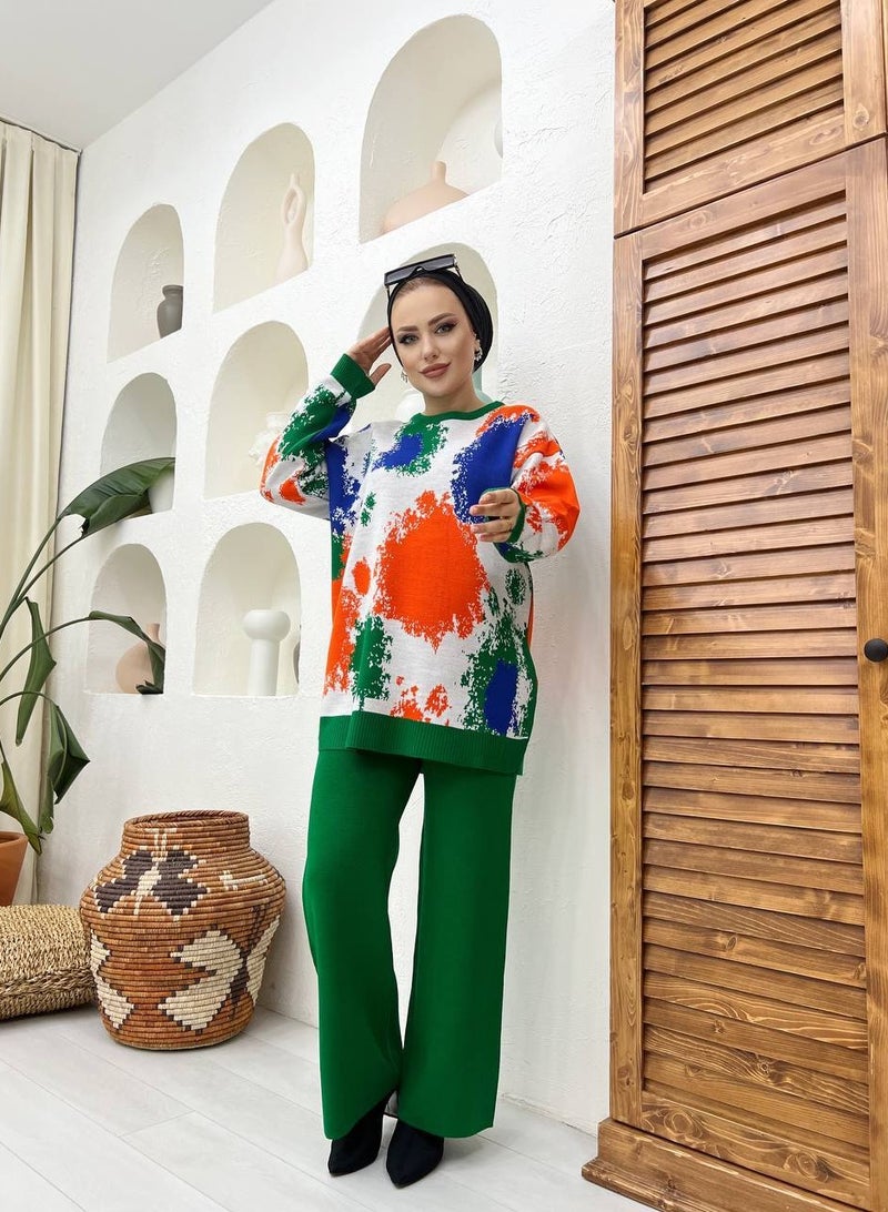 Women's Two-Piece Set, Chic and Comfortable Shirt and Wide Leg Pants Combo, Casual, Stylish, Fashionable Streetwear Apparel for Modern Trendsetters