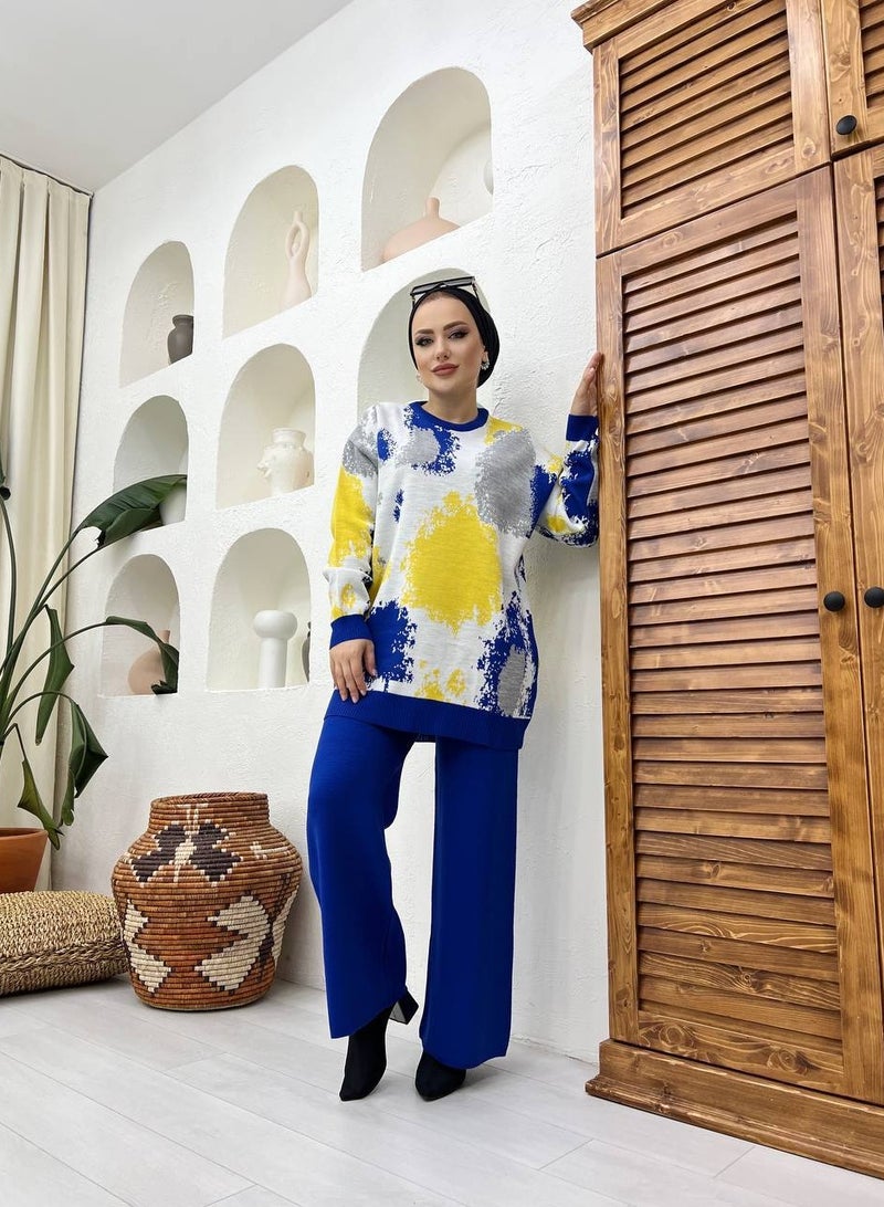 Women's Two-Piece Set, Chic and Comfortable Shirt and Wide Leg Pants Combo, Casual, Stylish, Fashionable Streetwear Apparel for Modern Trendsetters