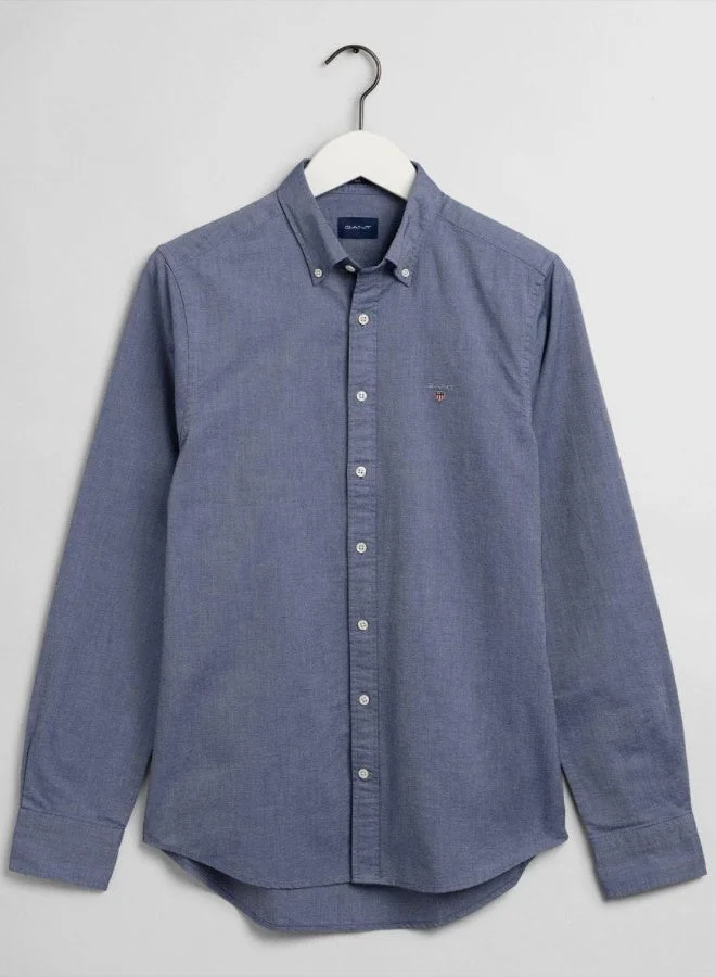 GANT  Gant Slim Fit Oxford Shirt for Men | Best Price UAE
