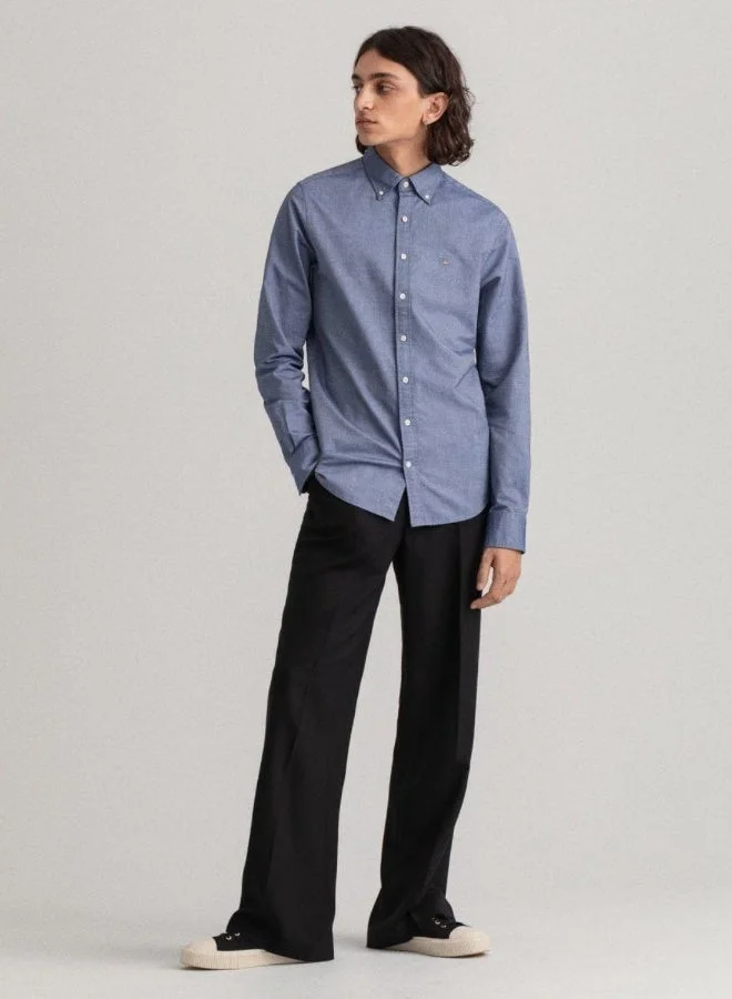GANT  Gant Slim Fit Oxford Shirt for Men | Best Price UAE