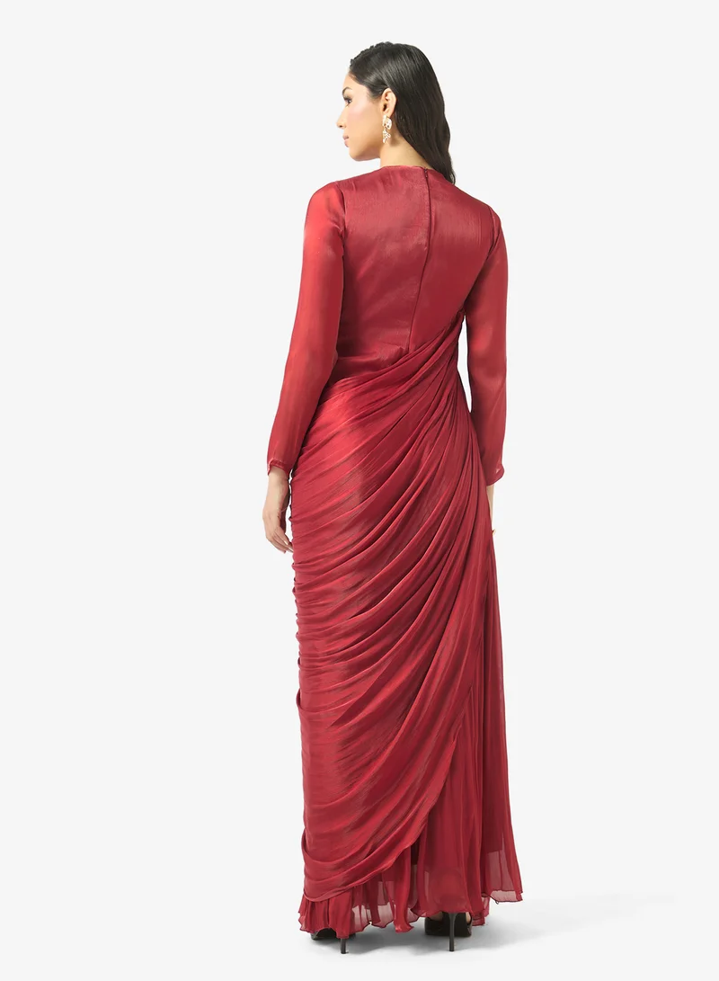 جولدن ابل Shimmer Maxi Dress