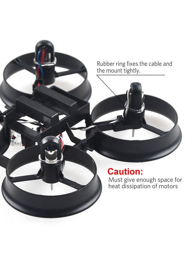 كريزبوني 4 قطع محرك 6X15 مم (سرعة: مجنونة) 19000 كيلو فولت لشفرة Inductrix Tiny Whoop Micro Jst 1.25 Plug  - Image 5