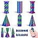 comwish Spiral Cone Fidget Toy Little Ouchies 3D Printed Fidget Toys for Stress Relief Focus Tool Impossible Cone Pyramid Passthrough Fidget Toy for Valentines Day Gifts for Kids and Adults - Image 2