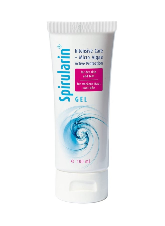 Spirularin Intensive Care Gel For Dry Skin And Feet Spirulina Microalgae Moisturizer For Sensitive Problem Skin 3.4 Fl Oz  - Image 1