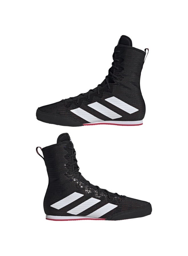Adidas Adidas Box Hog 4 U Black Boxing Shoes For Unisex - Image 1