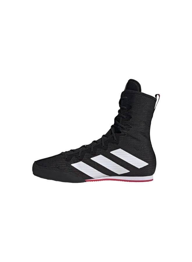 adidas حذاء ملاكمة بوكس هوج  يو أسود للجنسين
