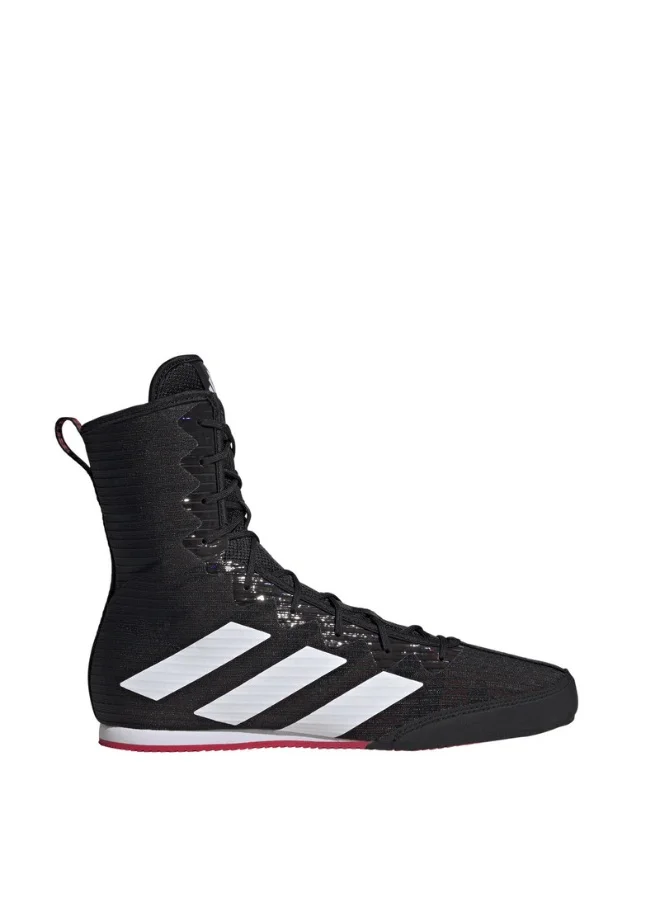 adidas حذاء ملاكمة بوكس هوج  يو أسود للجنسين