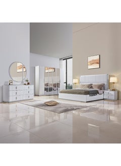 Home Box طقم غرفة نوم ملكي من 6 قطع ريجنسي 205 x 138 x 215.5 سم  - Image 1