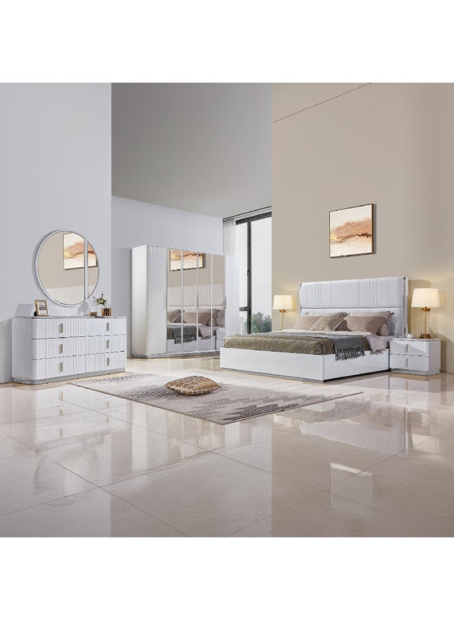 Home Box Regency 6-Piece King Bedroom Set 205 x 138 x 215.5 cm - Image 1