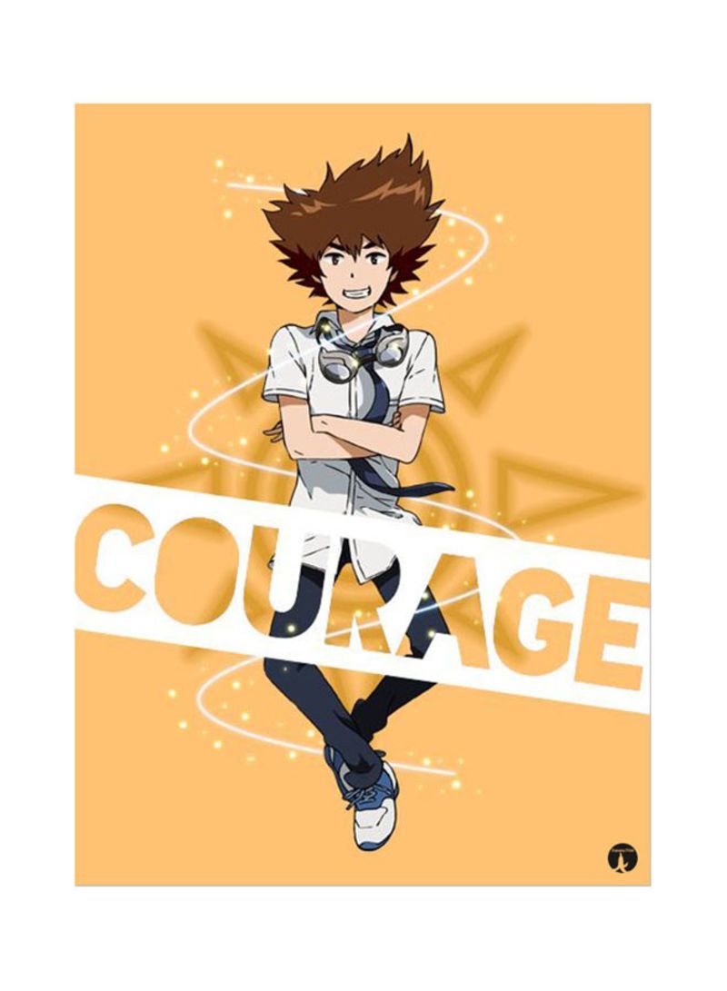 RKN The Anime Digimon Mouse Pad Yellow