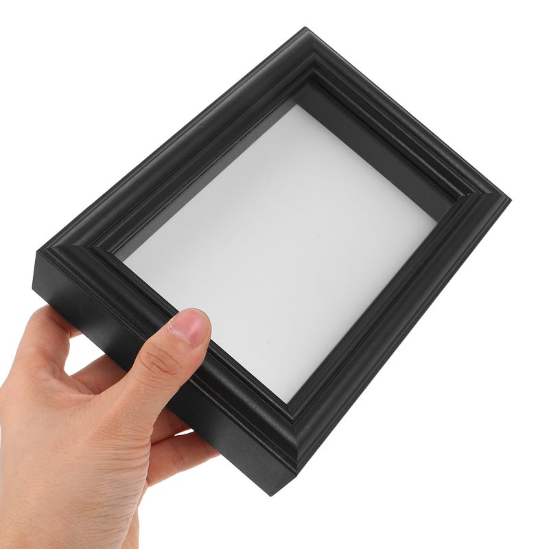 Frame for Insect Display with Clear Glass and Black Wood Shadow Box for Butterfly Specimen Collection - Image 3