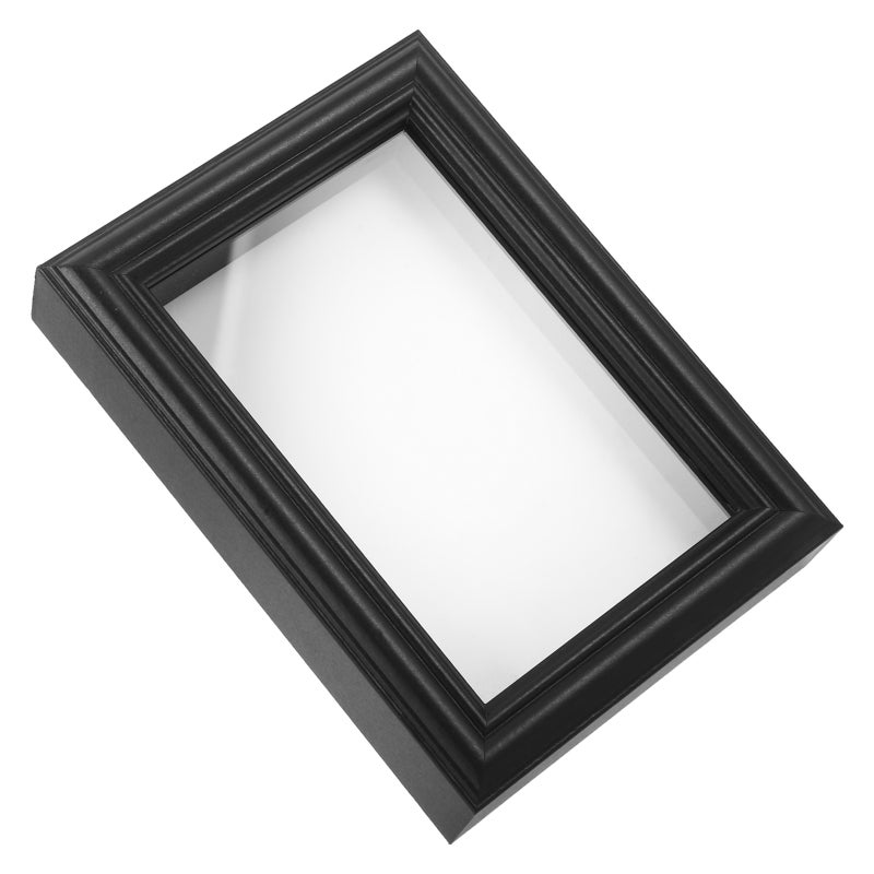 Frame for Insect Display with Clear Glass and Black Wood Shadow Box for Butterfly Specimen Collection - Image 4