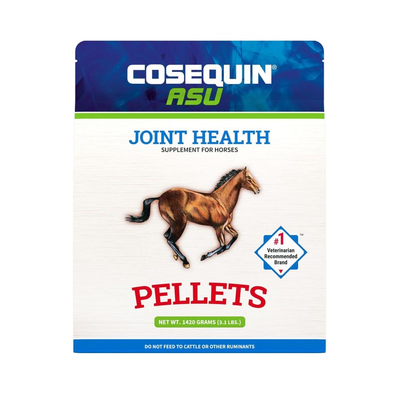 COSEQUIN Nutramax Cosequin ASU Pellets Joint Health Supplement for Horses - Pellets with Glucosamine and Chondroitin, 1420 Grams - Image 1