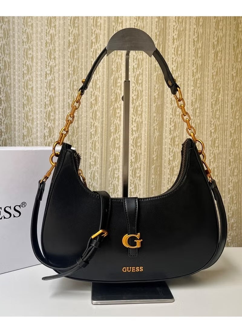 GUESS Women's Crescent Shoulder Bag 27Ã21Ã6cm
