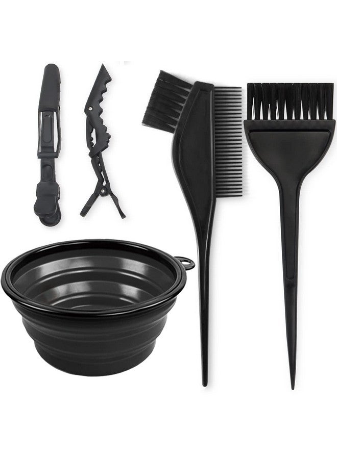 Yexixsr 5Pcs Professional Salon Hair Coloring Dyeing Kit, Hair Bleach Dit Hair Coloring Products with Hair Dye Brush, Hair Color Bowl, Hair Clips - Image 1