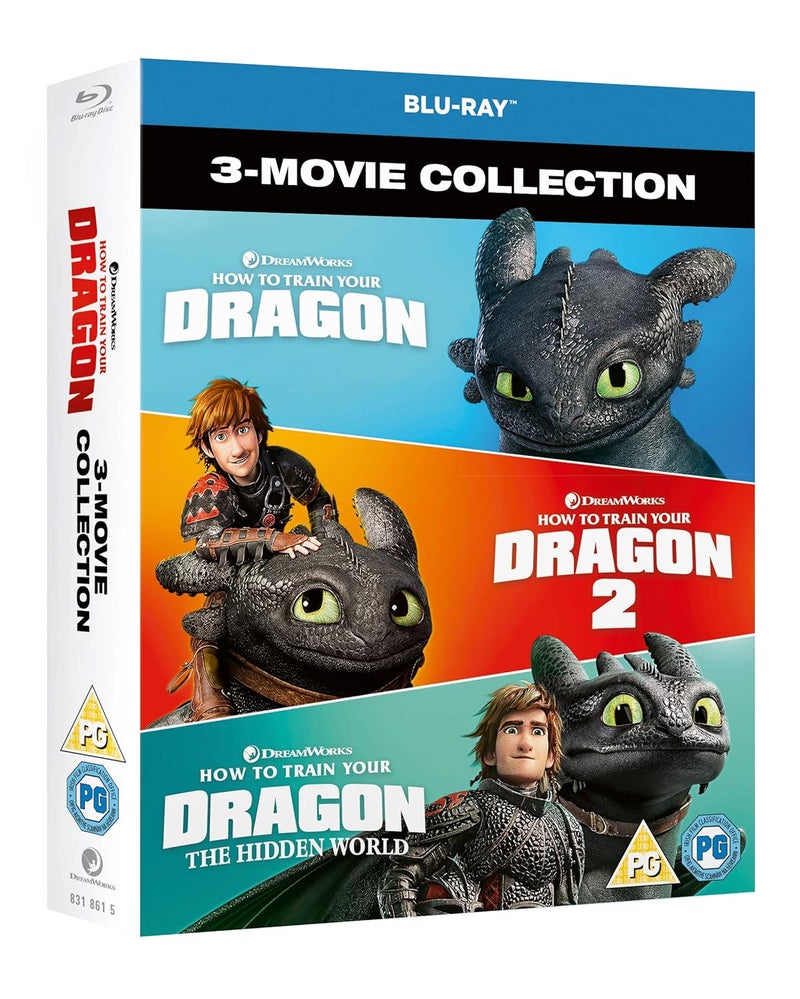 DreamWorks How to Train Your Dragon  3 Movie Collection Bluray 2019 Region Free - Image 2