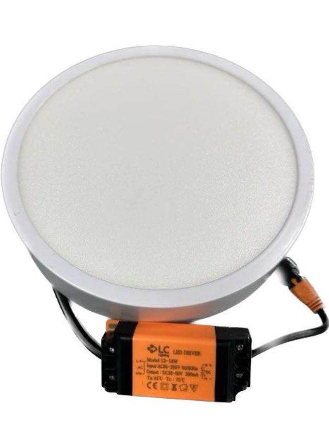 GREEN LIGHT PANEL SURFACE 18W ROUND 6000K - Image 2