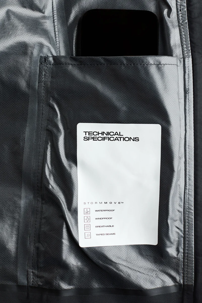 H&M  Oversized Fit Rain jacket with StormMove™ for Women | Best Price UAE