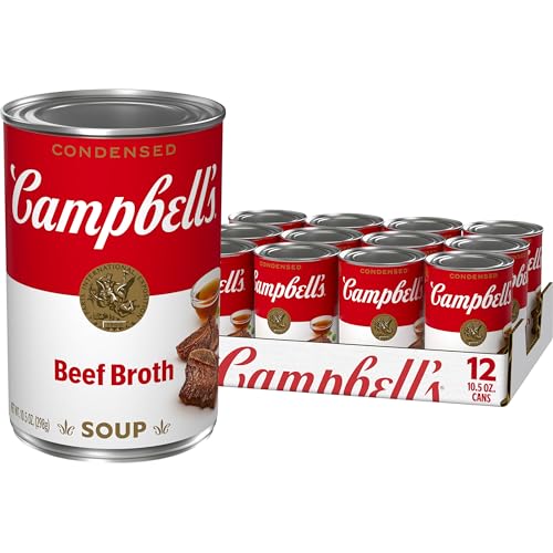 Campbell's Condensed Beef Broth, 10.5 Ounce Can (Case of 12) - Image 1