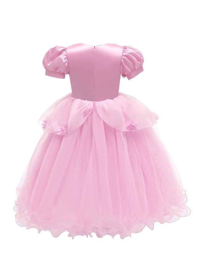 Y&D Girls Princess Dress Up Costume Butterfly Tulle Dress+Accessories Birthday Party  Carnival Cosplay - Image 3