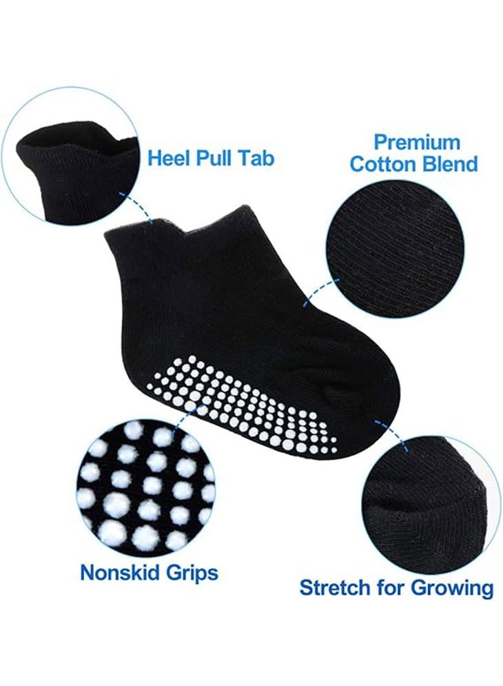 Sharpdo Baby Socks 12-Pairs, Non-Slip Ankle Socks for Boys & Girls, Breathable & Soft - Image 5