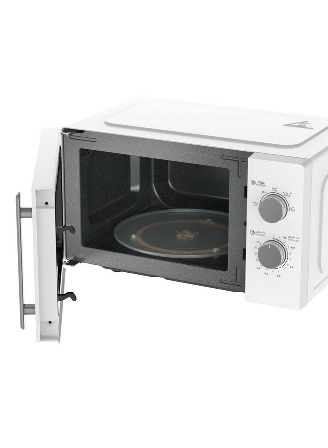 BLACK+DECKER 700W Microwave Oven White and Black 20 L MZ2017PSA-B5 20 L 700 W MZ2017PSA-B5 White and Black - Image 5