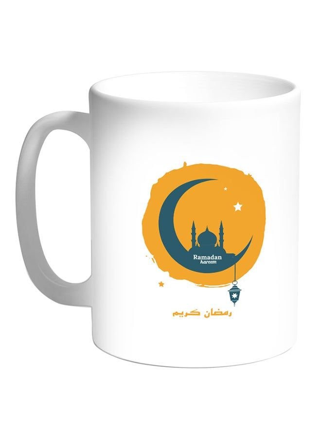 RKN Ramadan Kareem Printed Coffee Mug Multicolour 11ounce - Image 1