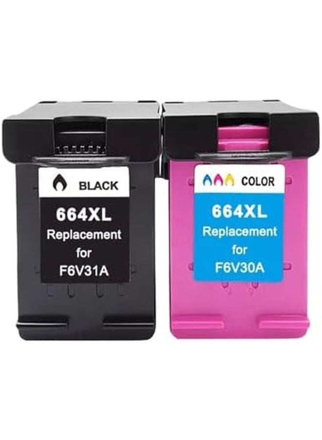 حبر متوافق 664XL خرطوشة حبر 1 مجموعة لطابعات Deskjet 1115 2135 3635 2138 3636 3638 4535 4536 4538 4675 4676 4678 - Image 2