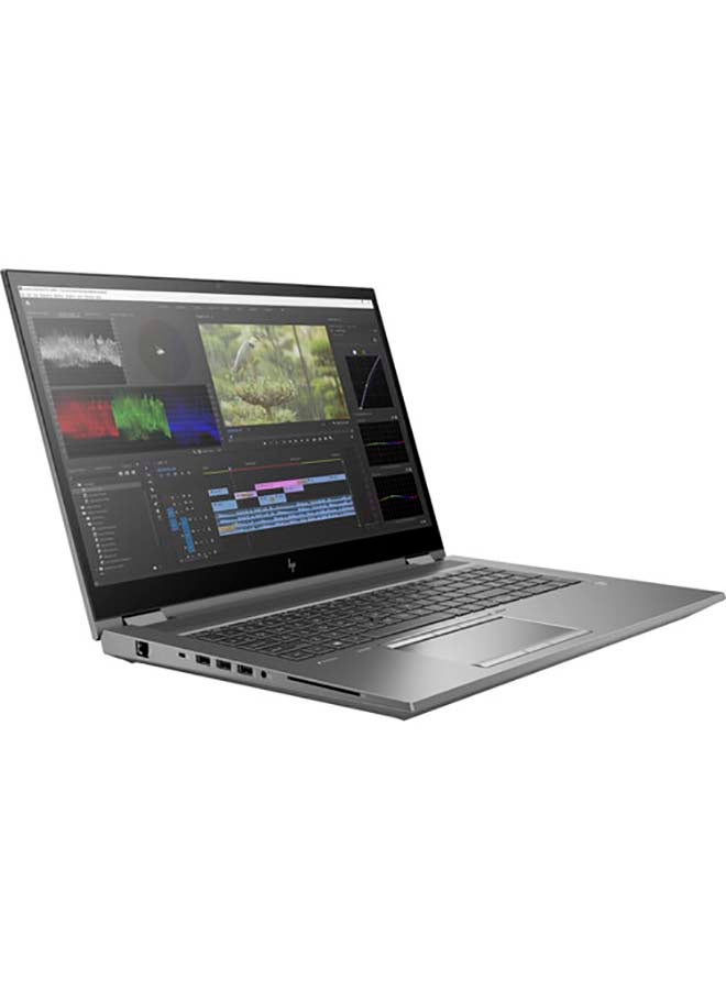 HP ZBook Fury 17 G8 Mobile Workstation With 17.3-Inch Display, Core i9 11950H Processor/12GB RAM/512GB SSD/6GB NVIDIA RTX A3000 Graphics Card/Windows 11 Pro English/Arabic Grey - Image 4