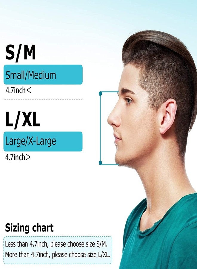 Olpad Full Face Snorkel Mask with Breathing System, Natural & Safe Snorkeling Experience, Foldable 180 Degree Panoramic View Anti-Fog Anti-Leak Snorkel Set Green (L/XL) - Image 4