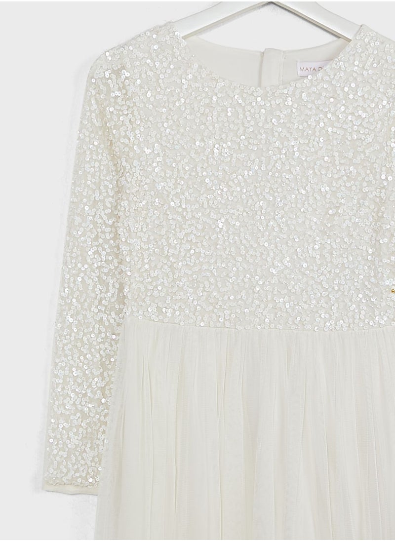 Mini Maya - Kids Embellished  Dress - Image 1