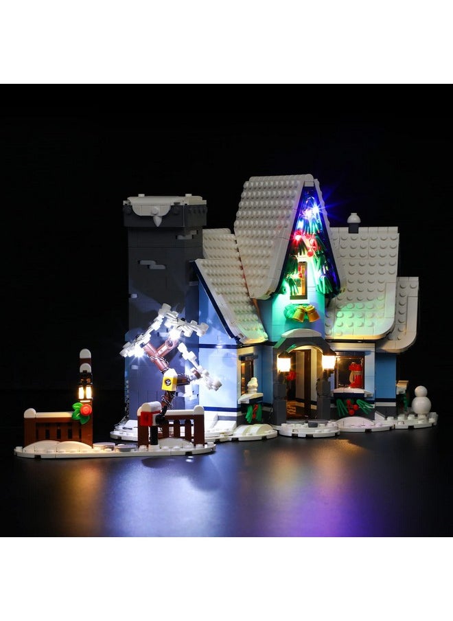 BRIKSMAX - BRIKSMAX Led Lighting Kit for Creator Santa's Visit - Compatible with Lego 10293 Building Blocks Model- Not Include The Lego Set - Image 1